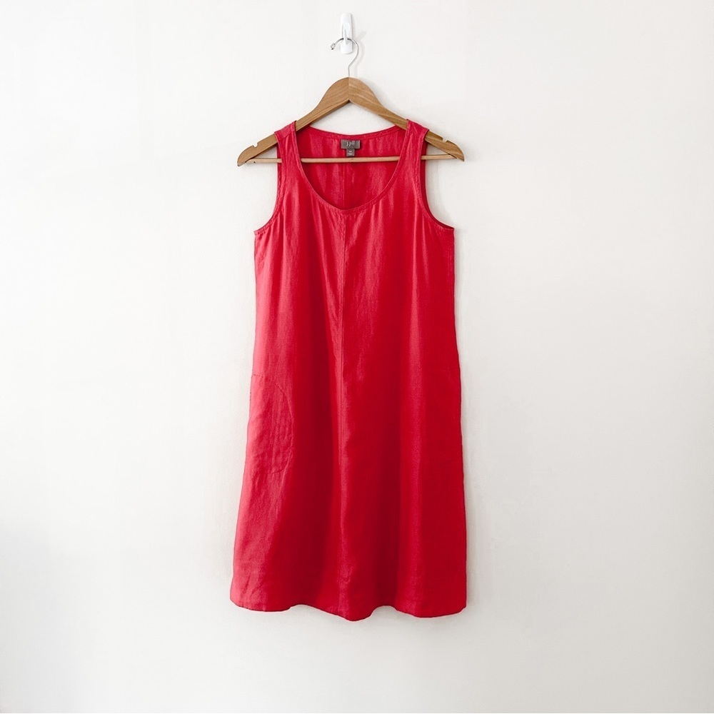 J.Jill pink Linen Sundress size xs
